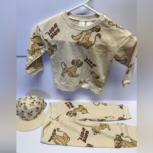 18m kids simba outfit H&M